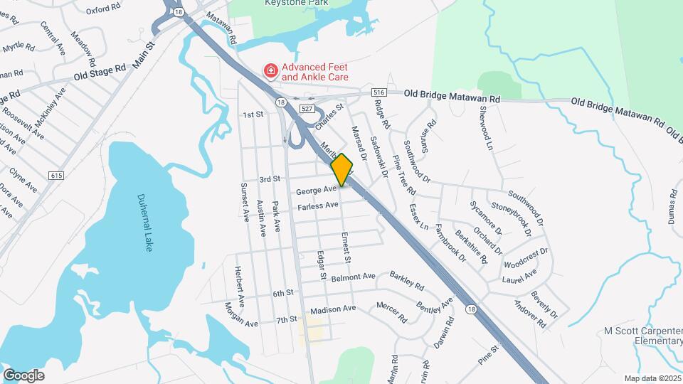 69 George Ave Map and Location Details