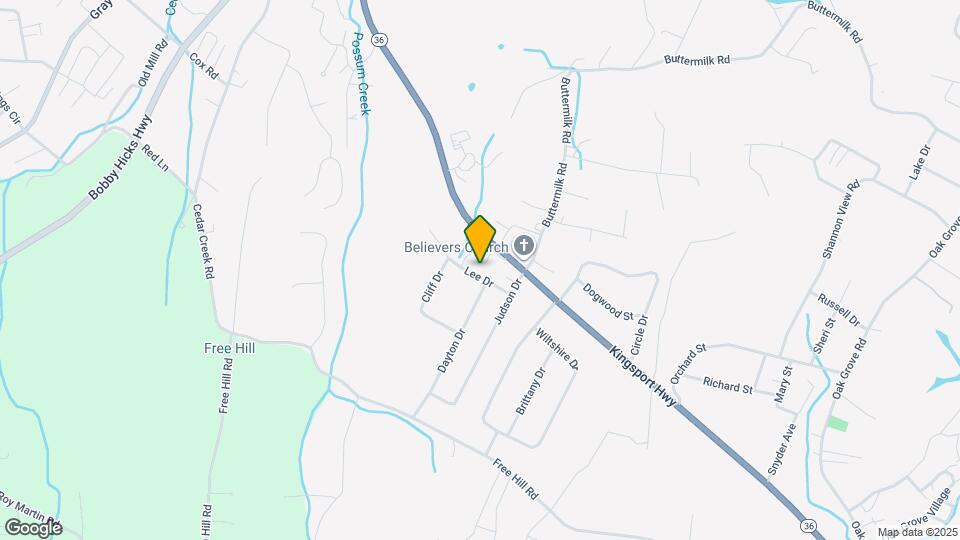 123 Lee Dr Map and Location Details