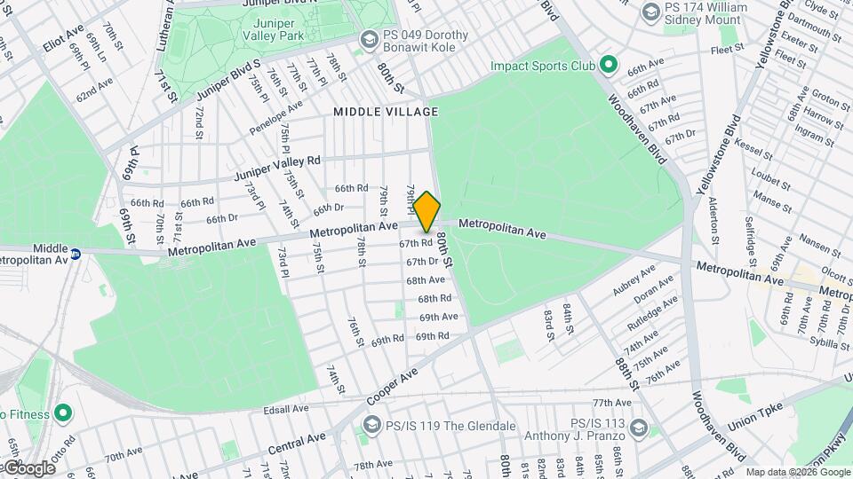 79-31 67th Rd Map and Location Details