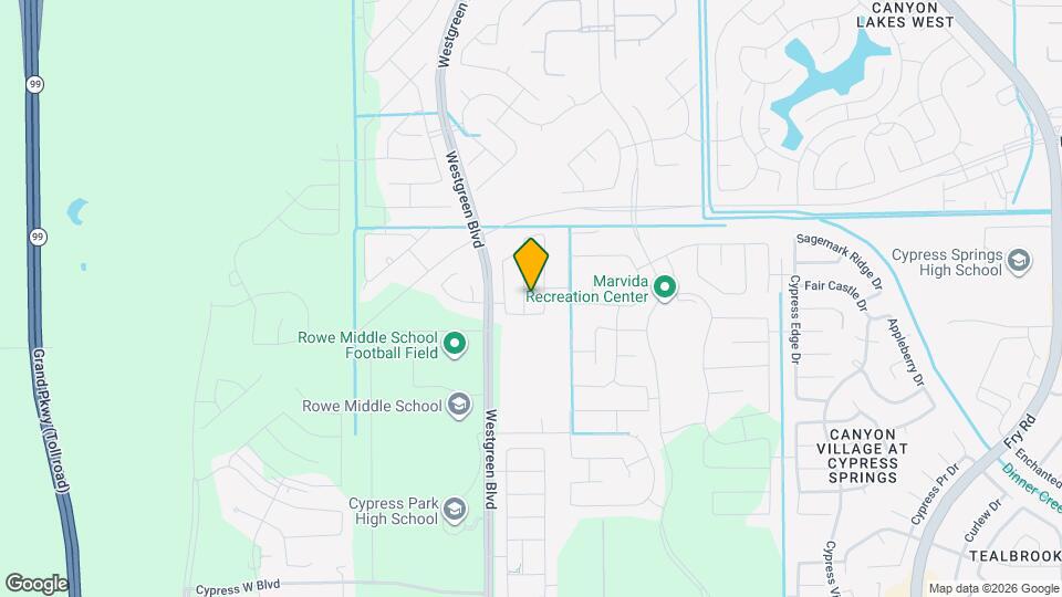 7918 Fijian Cypress Dr Mapa y Detalles de la Ubicación