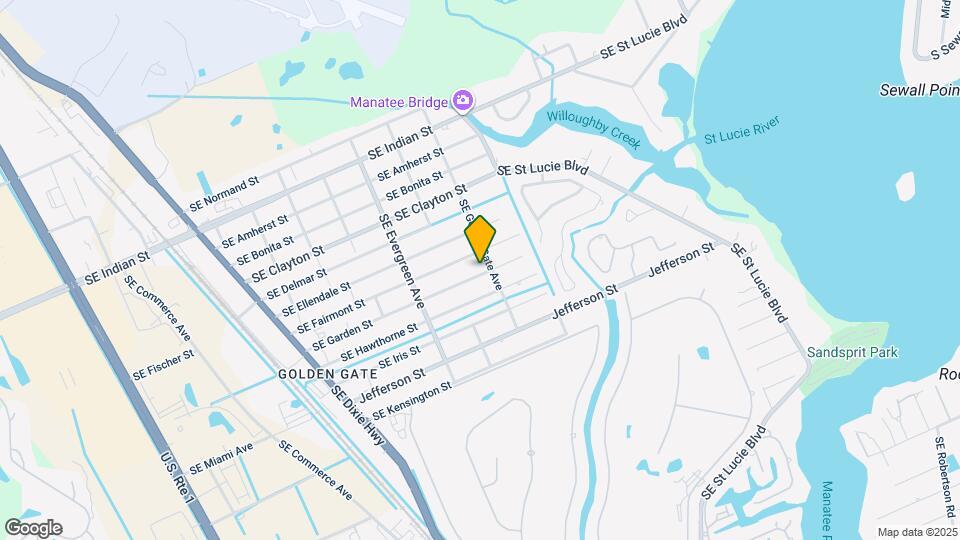 3299 SE Garden St Map and Location Details