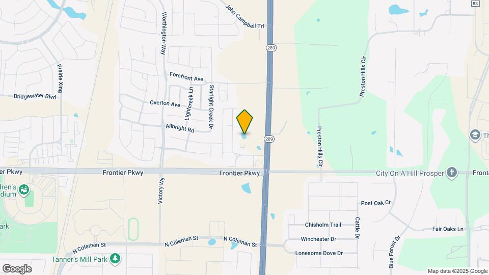 4465 S Preston Rd Map and Location Details