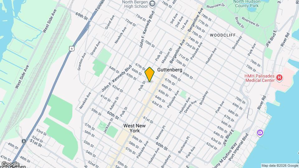 6507 Madison St Map and Location Details