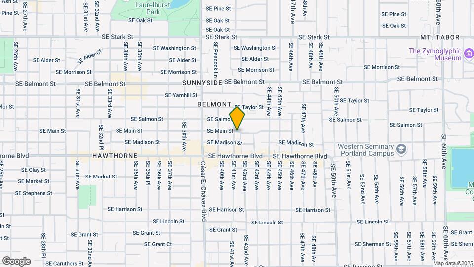 1304-1308 SE 41st Ave Map and Location Details