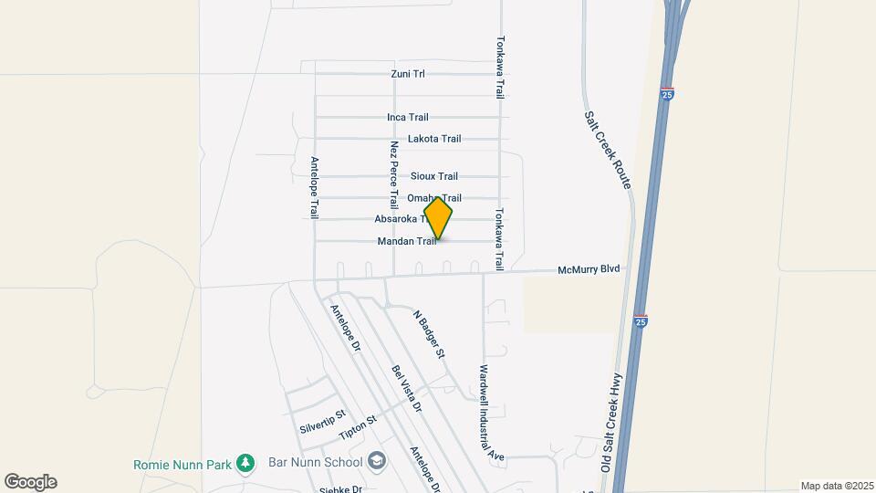1917 Mandan Trl Map and Location Details