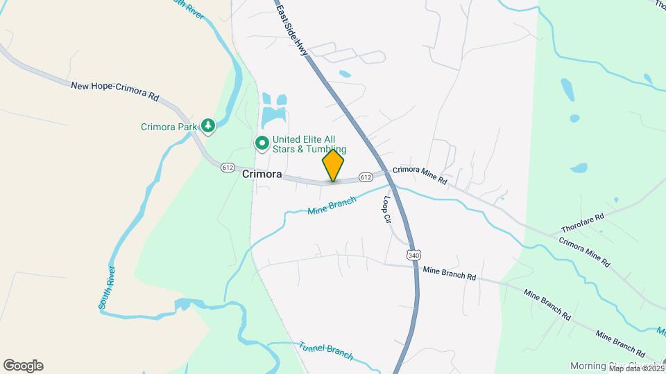 1795 New Hope and Crimora Rd Mapa y Detalles de la Ubicación