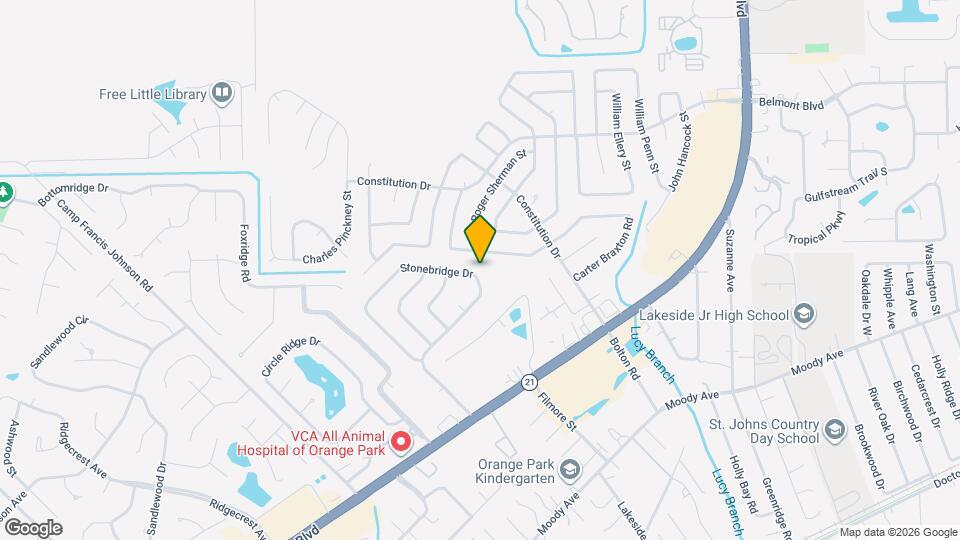 2384 Stonebridge Dr Map and Location Details