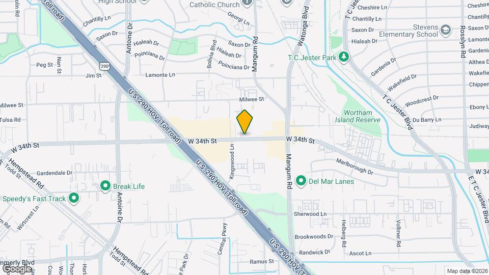 4920 W 34th St Map and Location Details