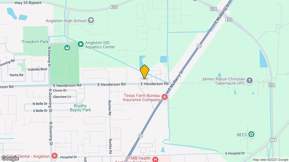 1741 E Henderson Rd Map and Location Details