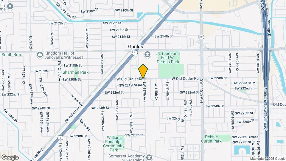 11700 SW 220th St Mapa y Detalles de la Ubicación