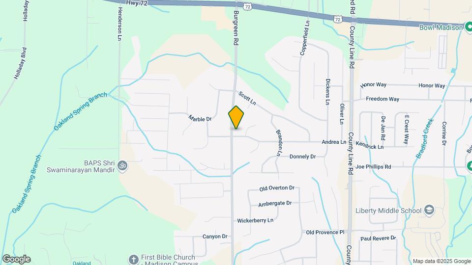 29555 Andrea Ln Map and Location Details