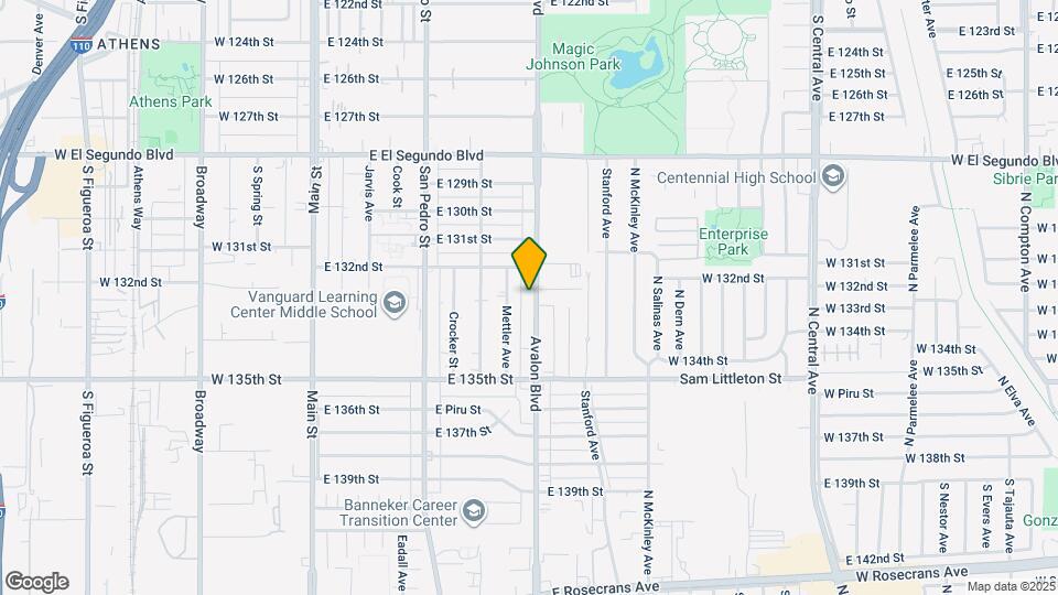 13237 Avalon Blvd Map and Location Details