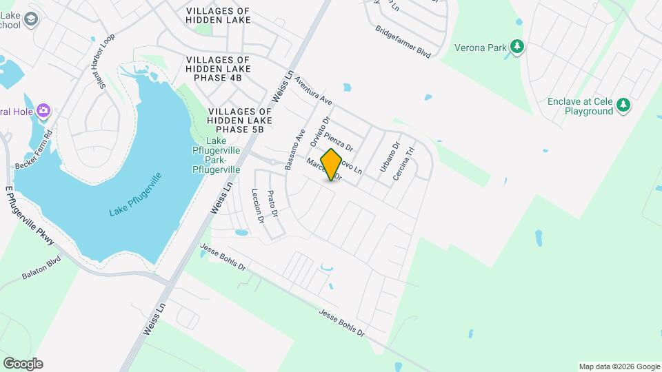 16508 Coratina Dr Map and Location Details