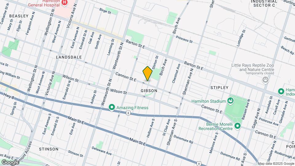 533 Cannon St E Map and Location Details