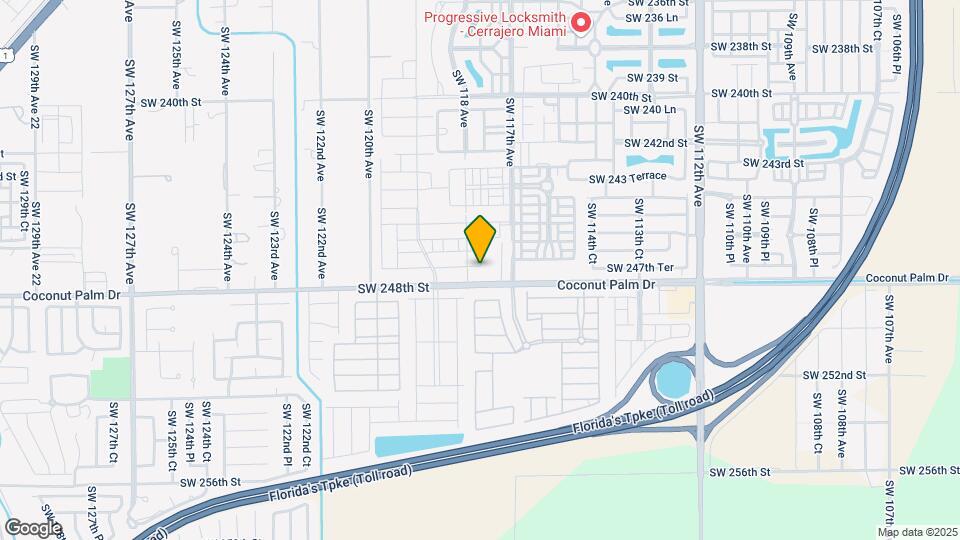 11772 SW 247th Ter Map and Location Details