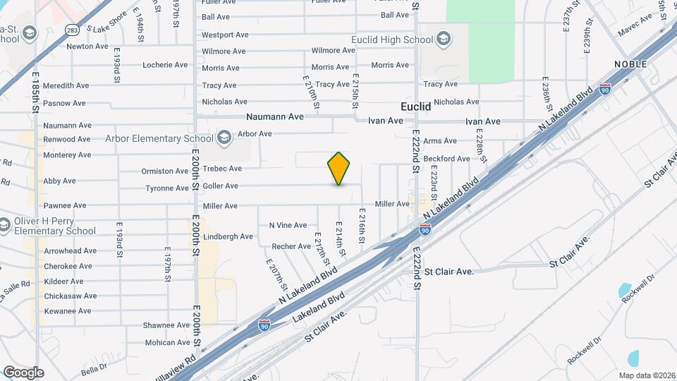 21400 Goller Ave Mapa y Detalles de la Ubicación