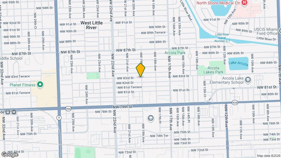 1902 NW 83rd St Mapa y Detalles de la Ubicación