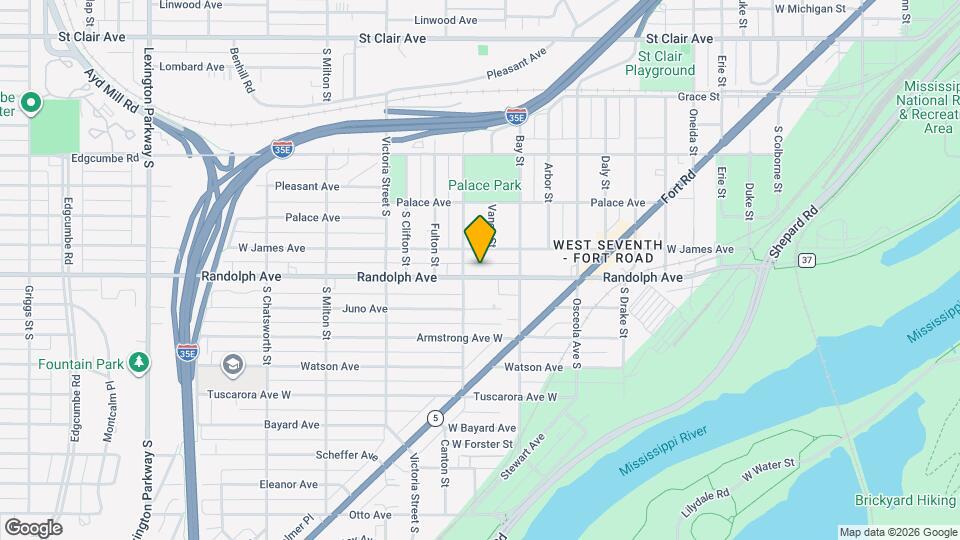 773 Randolph Ave, Unit Legal Duplex Apartment Map and Location Details