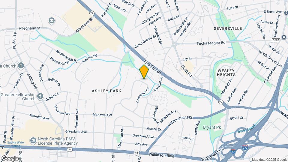 2520 Columbus Cir Mapa y Detalles de la Ubicación