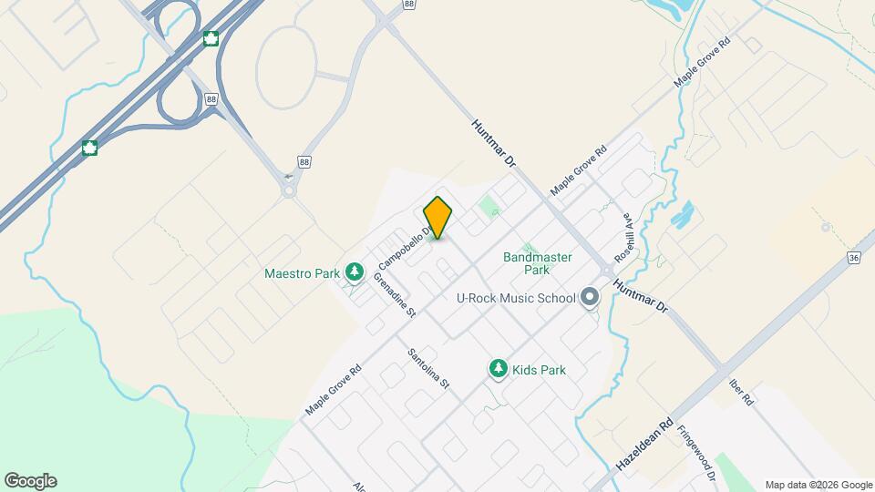 1009 Pampero Cres Map and Location Details