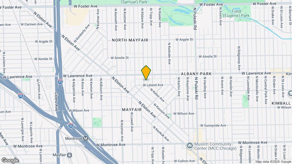 4737 N Kildare Ave Map and Location Details