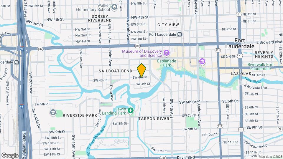 400 Charley Ave Map and Location Details