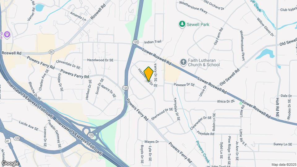 1946 Hazelwood Dr SE Map and Location Details