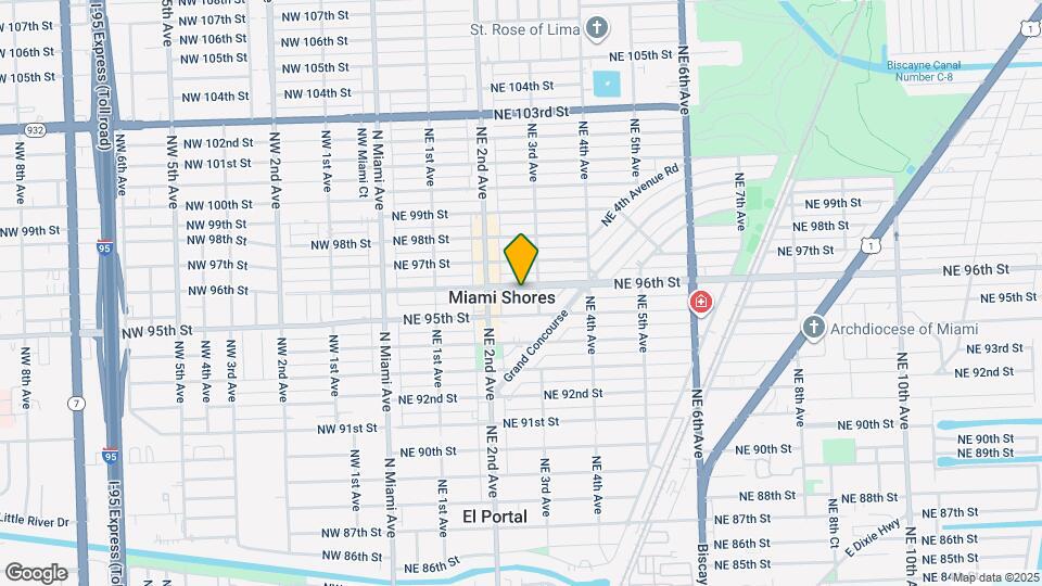 262 NE 96th St Mapa y Detalles de la Ubicación