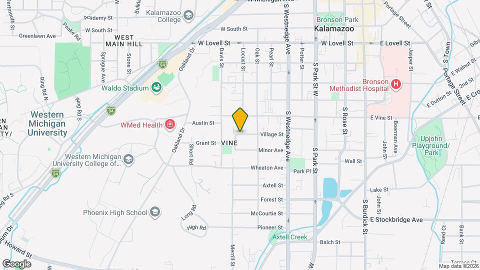 737 Village St, Unit #2 Upper Floor Map and Location Details