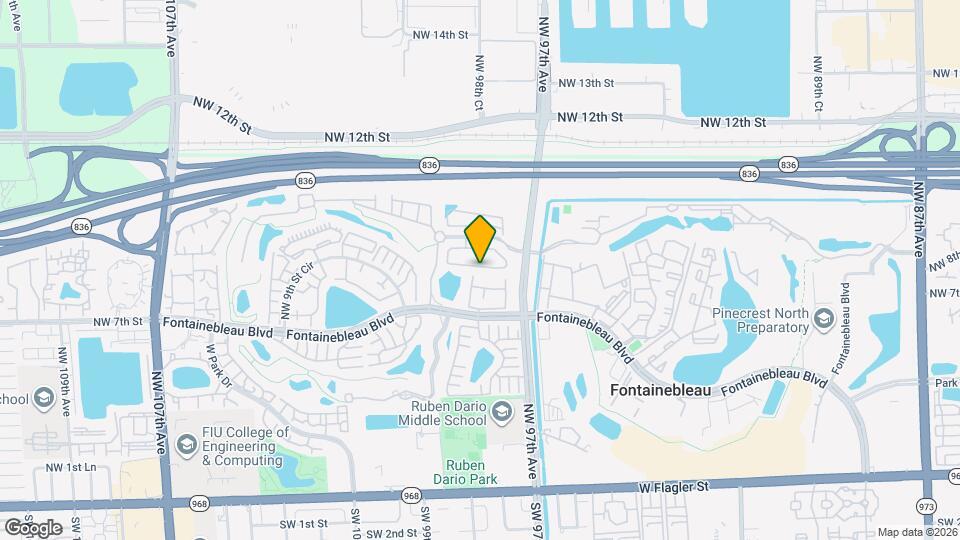 9762 NW 8th St Map and Location Details