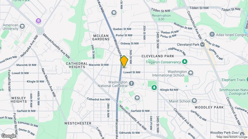 3211 Wisconsin Ave NW Map and Location Details
