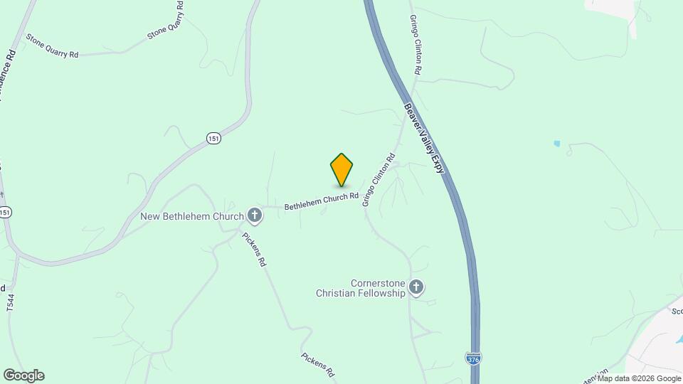 110 Bethlehem Church Rd Map and Location Details