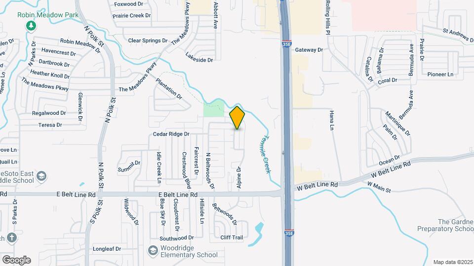 329 N Beltwoods Dr Map and Location Details