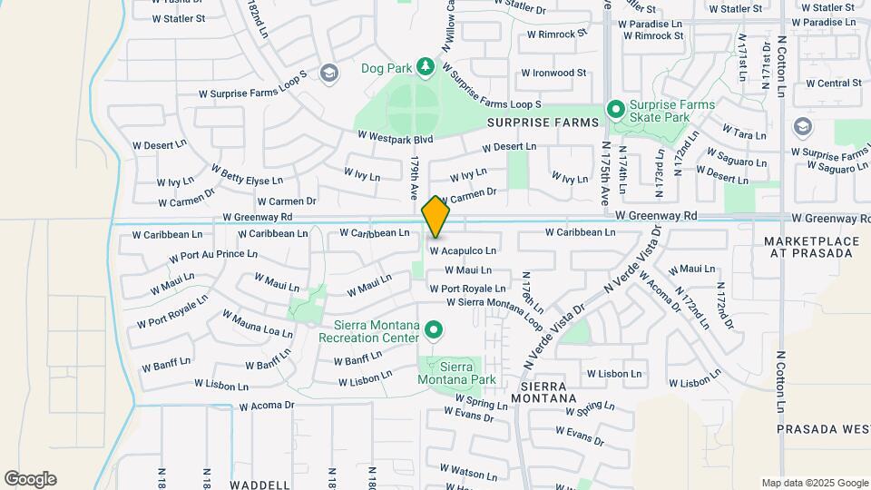 17848 W Acapulco Ln Map and Location Details
