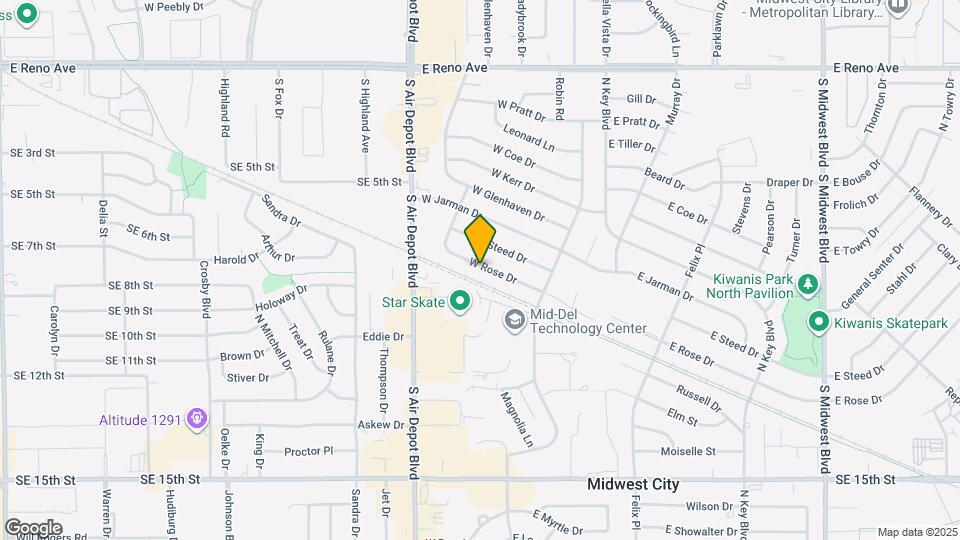 212 W Rose Dr Map and Location Details