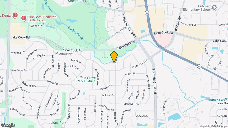 206 Raupp Blvd Mapa y Detalles de la Ubicación