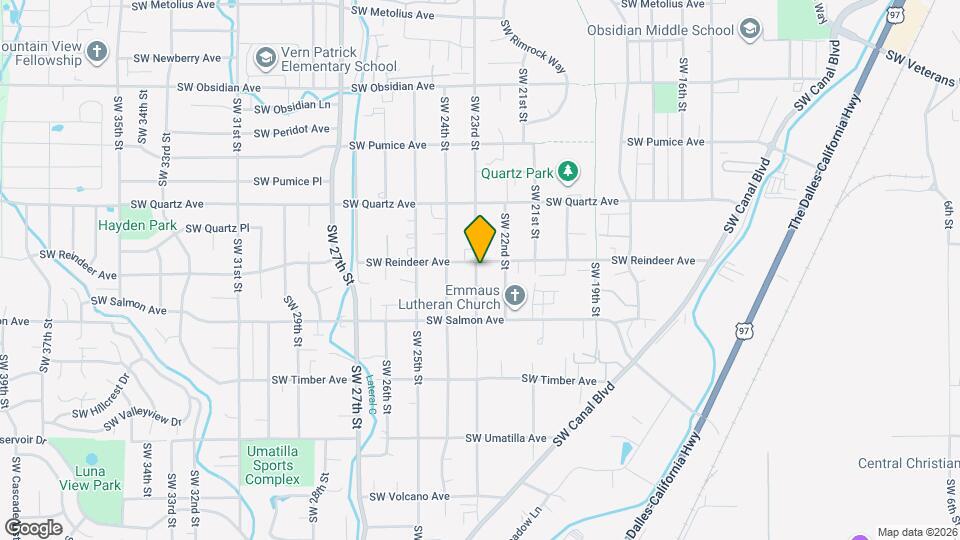 2264 Southwest Reindeer Avenue Map and Location Details