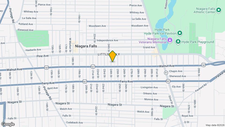 609 24th St Map and Location Details