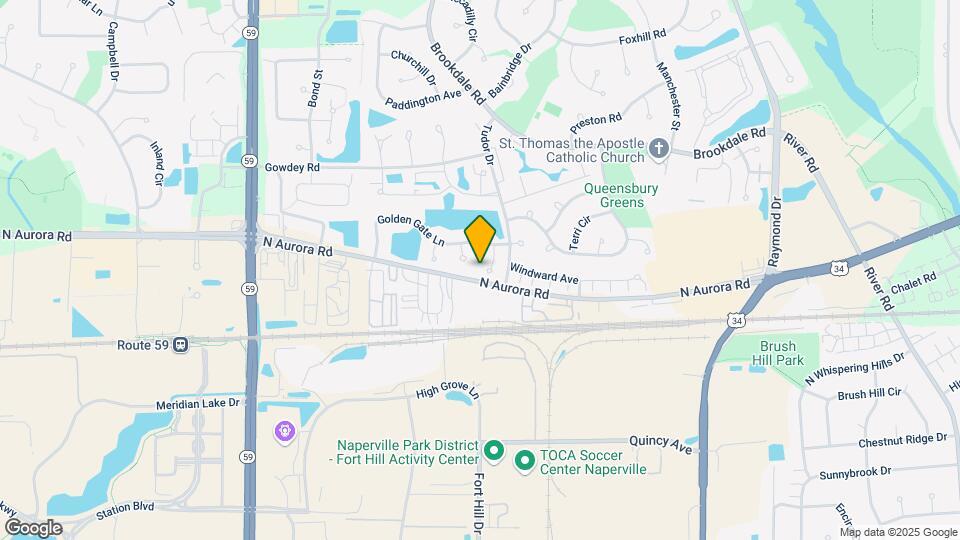 605 Lakeridge Ct Map and Location Details