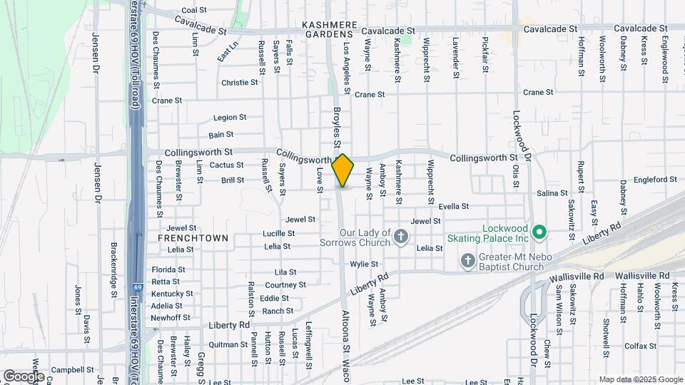 4204 Tiffin St Map and Location Details