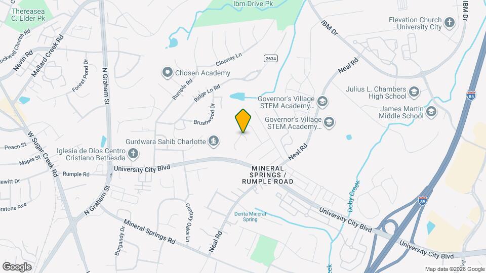 7350 Balancing Rock Ct Map and Location Details