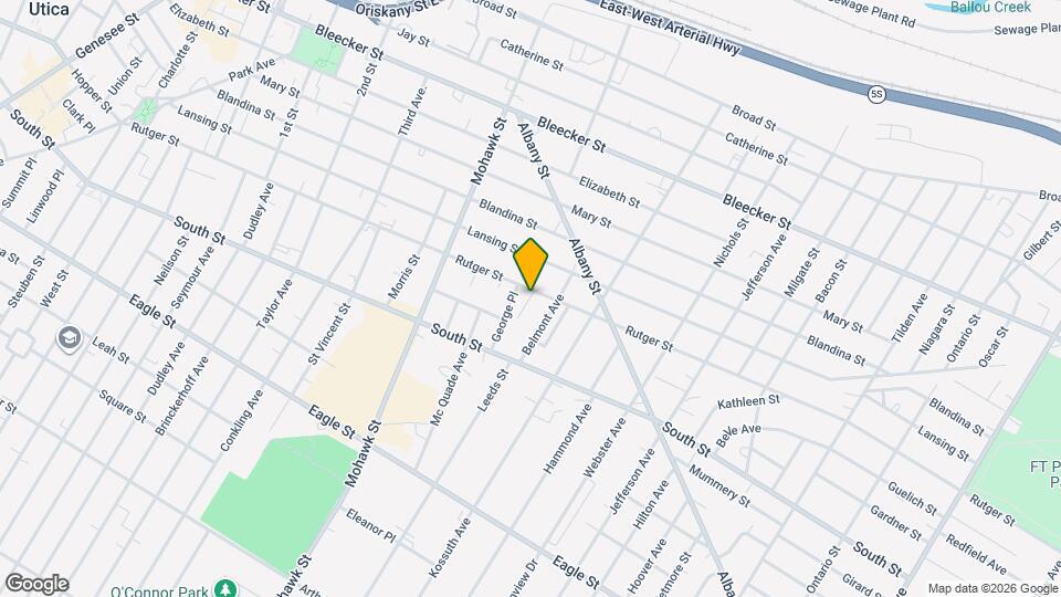 1015 White Pl Map and Location Details