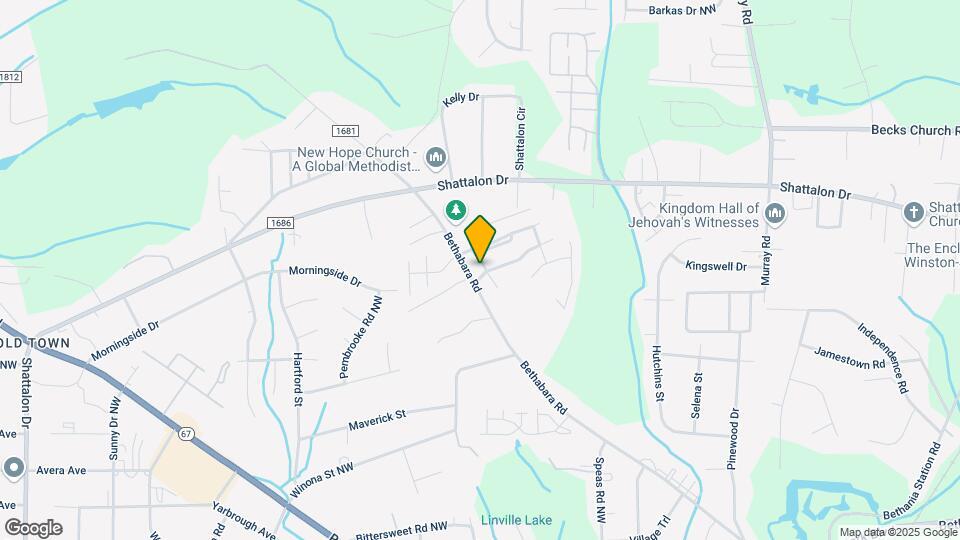 North Forsyth Mobile Home Park Mapa y Detalles de la Ubicación