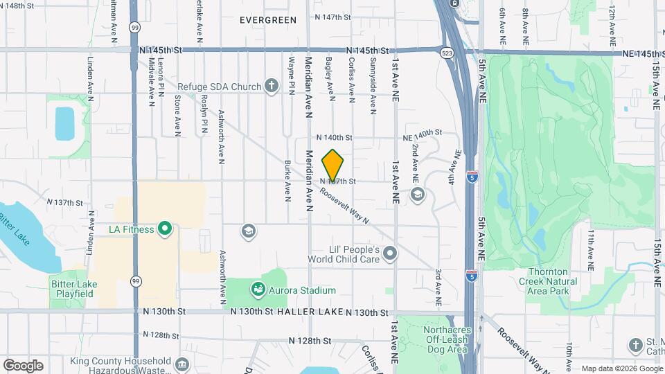 2139 N 137th St Map and Location Details