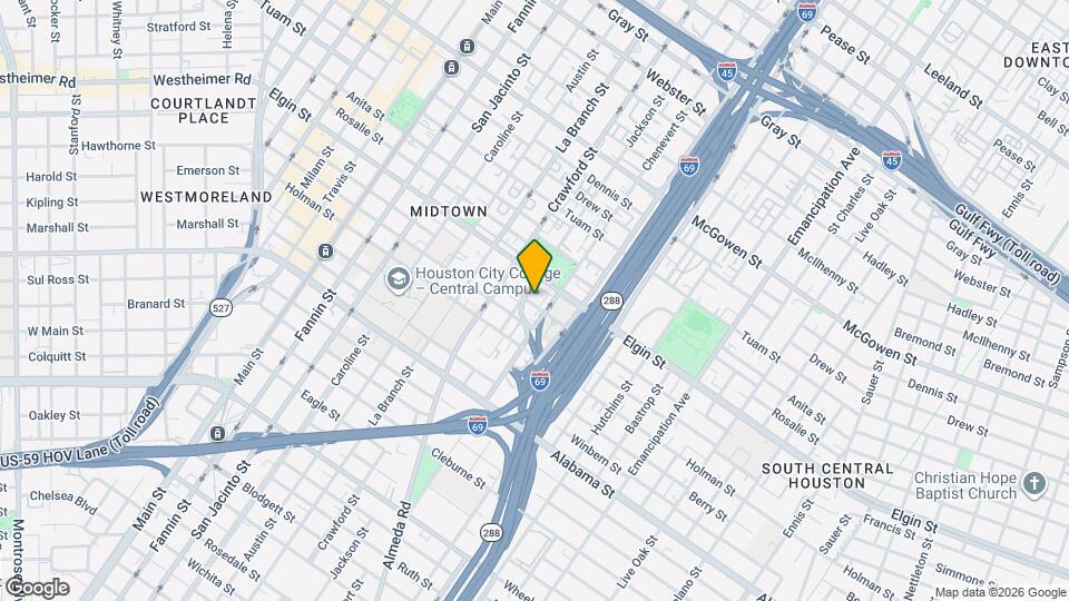 1705 Stuart St Map and Location Details