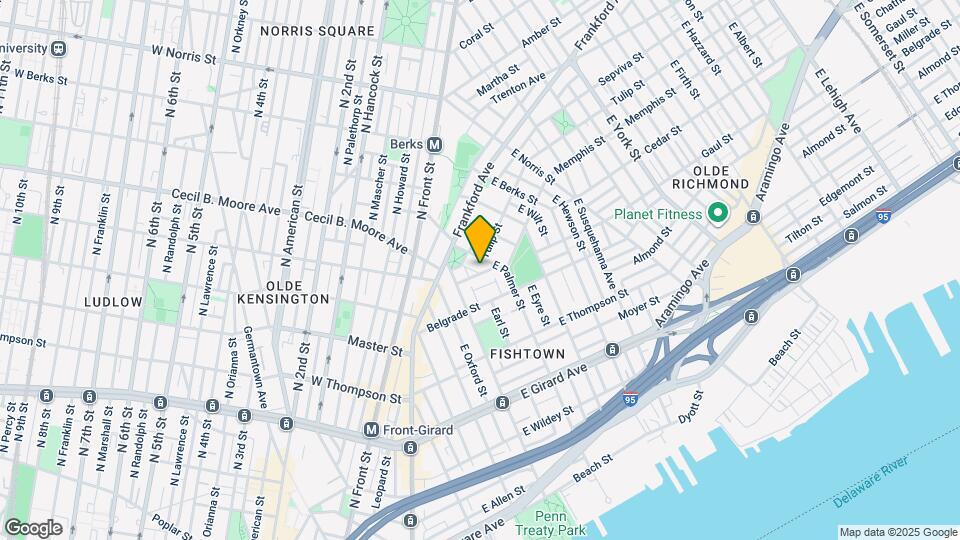 1511 Earl St Map and Location Details