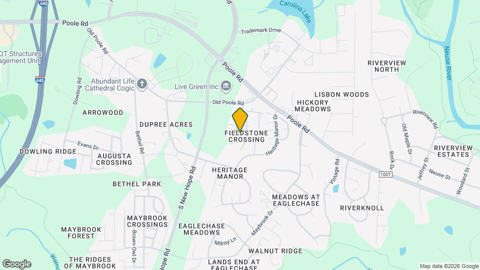 1317 Stone Manor Dr Map and Location Details