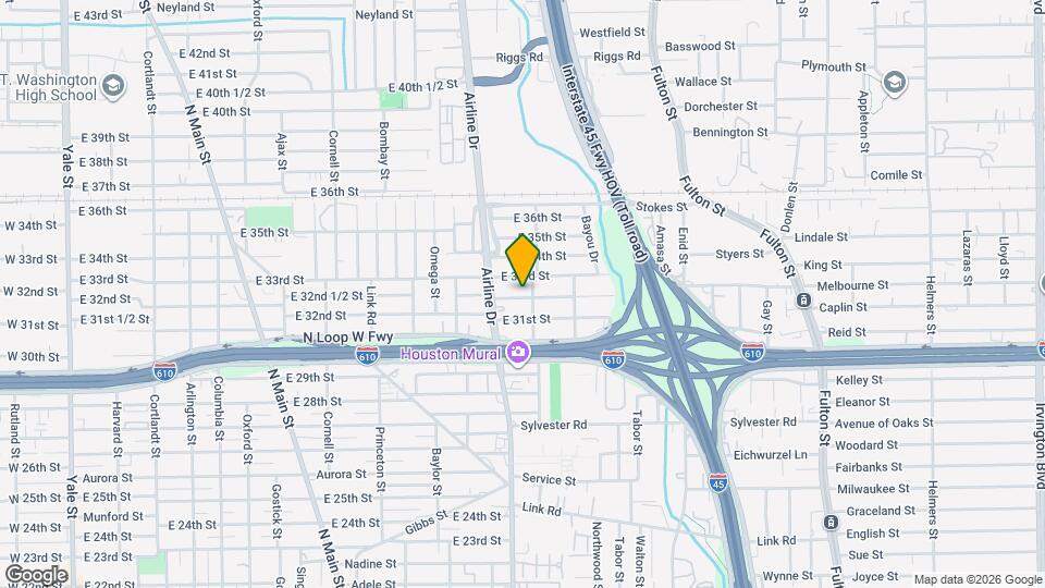 1323 E 32nd 1/2 St Map and Location Details