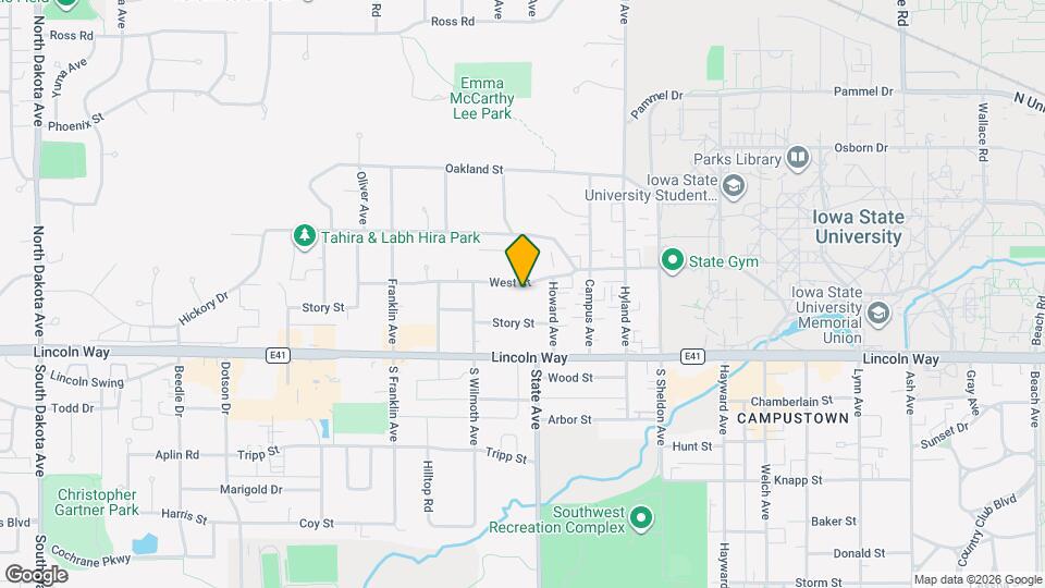 3106 West St Map and Location Details