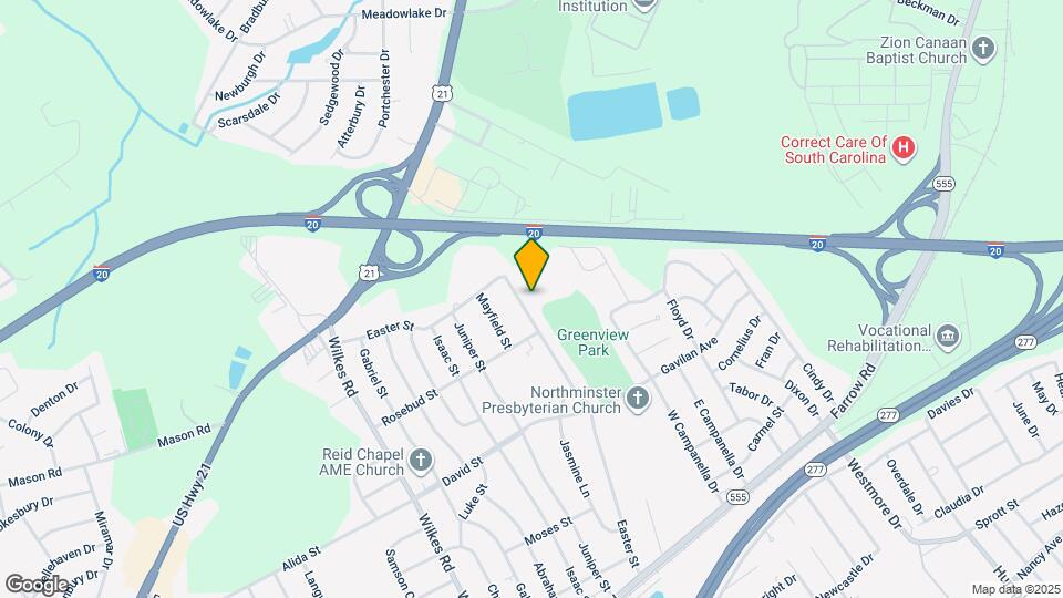 823 Easter St Map and Location Details